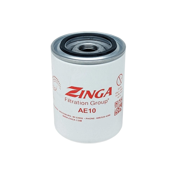 Zinga AE-10 Spin-on Filter, 10 Micron
